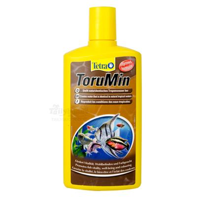 Tetra ToruMin (Black Water) Promotes fish vitality, well-being and colouring, reduces stress (100ml,