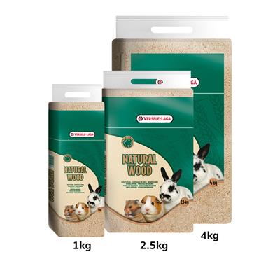 Natural Wood Woodchips Presspack for Rabbit, Rat cage (1kg. , 4Kg.), Versele Laga