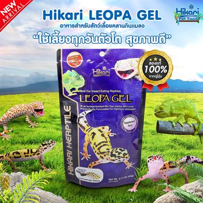 Hikari Herptile Leopa Gel for Insect-Eating Reptiles (60g)